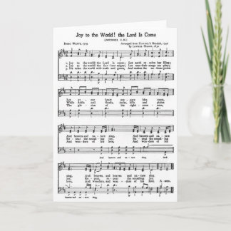 SÅNG! Glädje till världen Helgkort