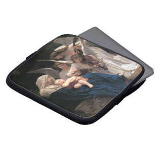 Sång i Änglar (1881) av Bouguereau Laptop Fodral