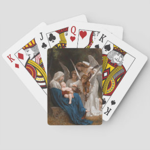 Sång i Änglar av William-Adolphe Bouguereau Casinokort