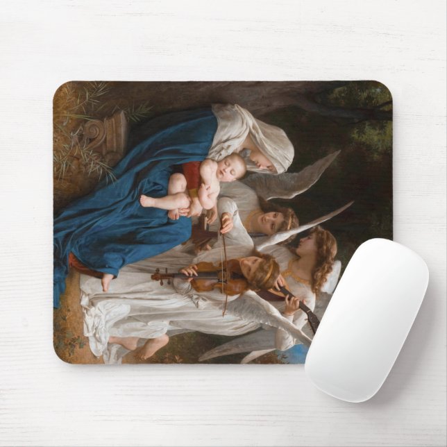 Sång i Änglar av William-Adolphe Bouguereau Musmatta (Med mus)