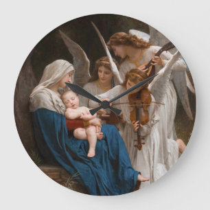 Sång i Änglar av William-Adolphe Bouguereau Stor Klocka