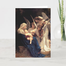 Sång i änglar, Bouguereau Helgkort