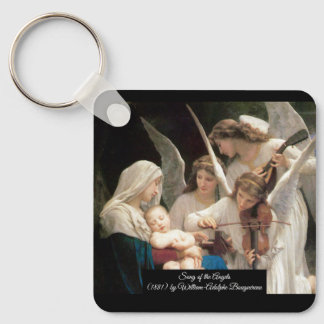 Sång i Änglar Bouguereau Nyckelring