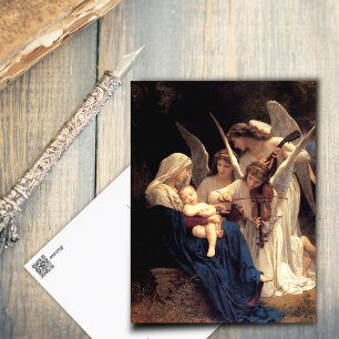 Sång i änglar Religiösa Art Vykort