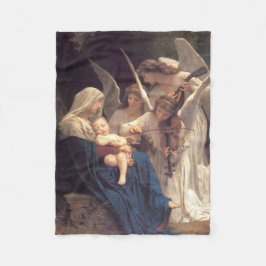 Sång i Änglar (Vintage Art) Fleecefilt