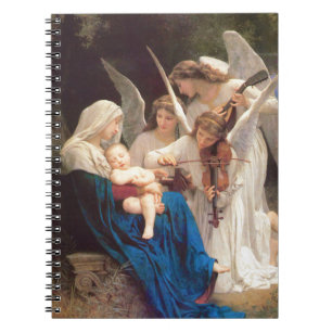 Sång i Änglar - William-Adolphe Bouguereau Anteckningsbok