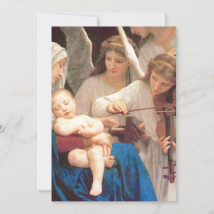Sång i Änglar - William-Adolphe Bouguereau Inbjudningar