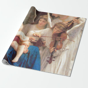 Sång i Änglar - William-Adolphe Bouguereau Presentpapper