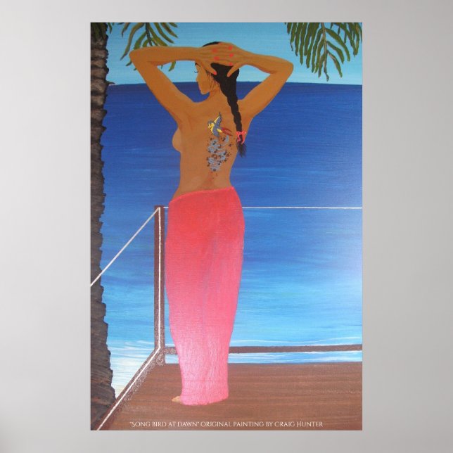 Sång i gryning poster (Framsidan)