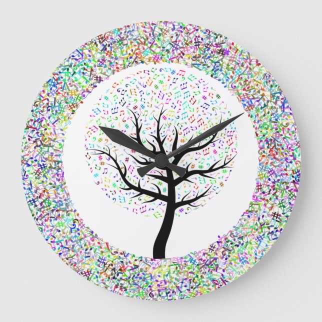 SÅNG i LIVETS TRÄD Stor Klocka (Framsida)