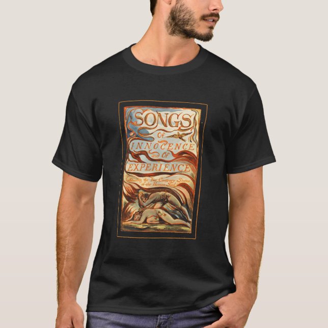 Sång i Oskuld och erfarenhet av William Blake T Shirt (Framsida)