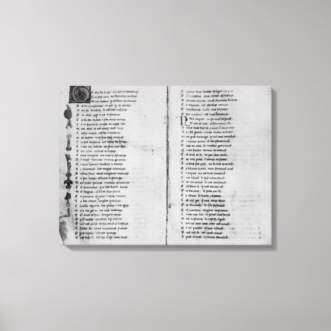 Sång i Roland" Canvastryck (Framsida)