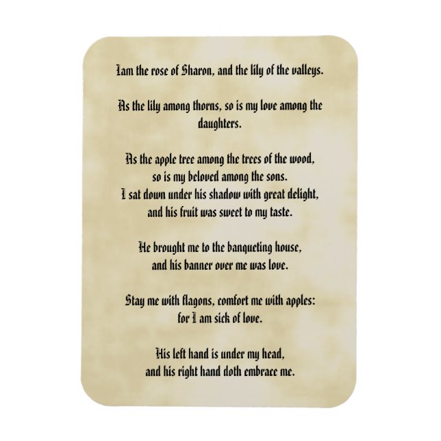 Sång i Salomon Magnet (Vertikal)