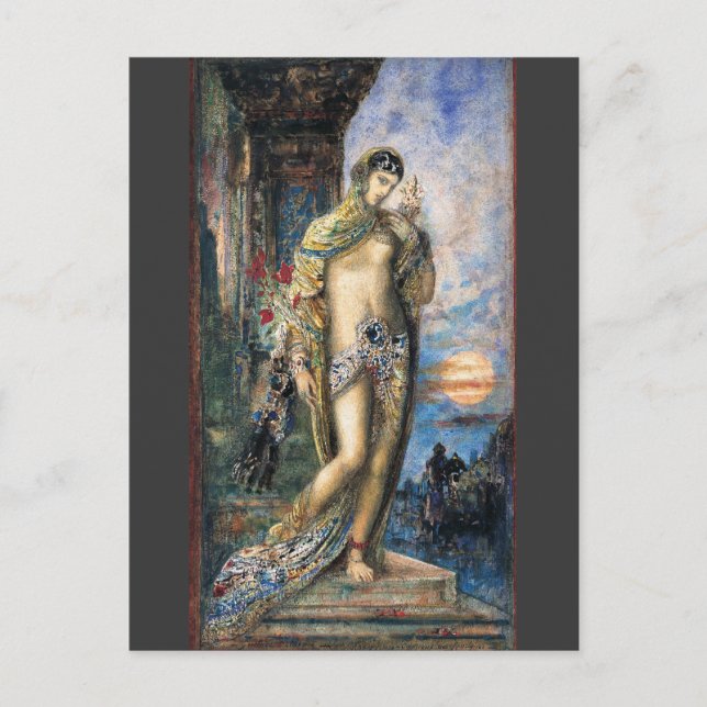 Sång i Sång av Gustave Moreau Vykort (Framsida)