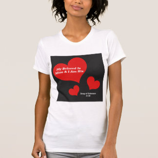 Sång i Solomon 2:16 Bible Scripture Verse T Shirt