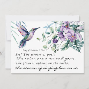 Sång i Solomon 2 Hummingbird - plattkort