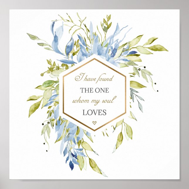 Sång i Solomon 3:4. Jag har hittat den Poster (Framsidan)