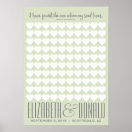 Sång i Solomon Bröllop Poster - VÄLJ DIN FÄRG