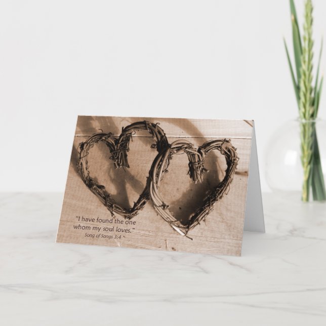 Sång i Solomon Verse I kärlek du Kort (Framsida)