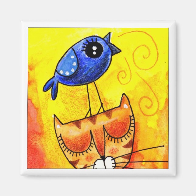 Sång - Kvadratisk magnet (Framsidan)