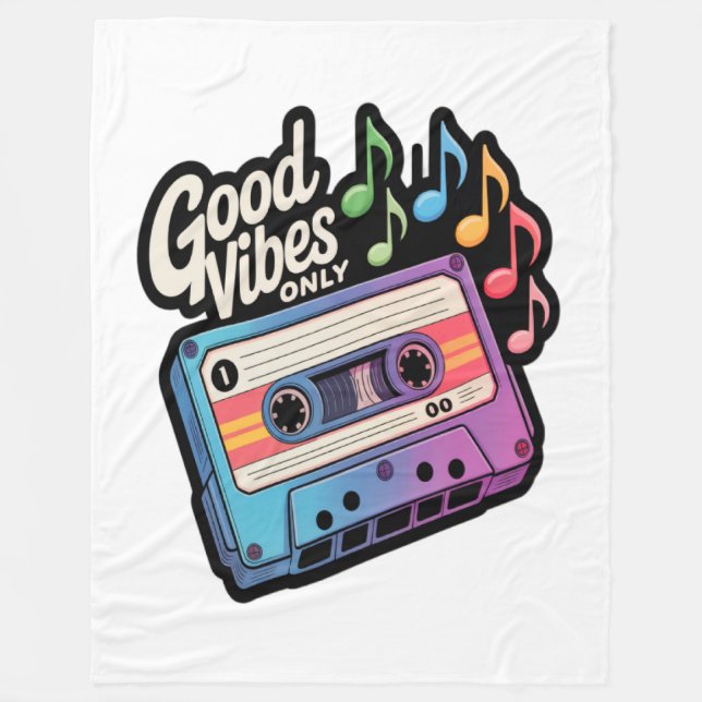 Sång Music Fleecefilt (Framsidan)