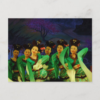 Sång och Dance of Tang Dynasty Vykort