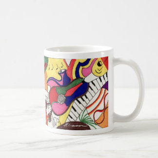 Sång och dans kaffemugg