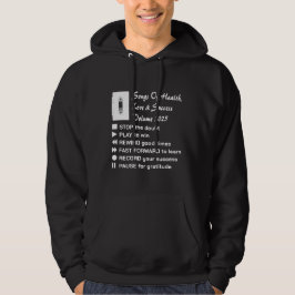 Sång of Health, Kärlek & Success 2025 Hoodie