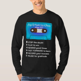 Sång of Health, Kärlek & Success 2025 långärmad T Shirt