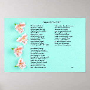 Sång Poster