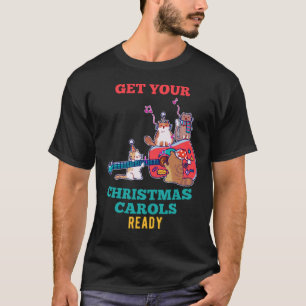 Sång singelgitarr t shirt