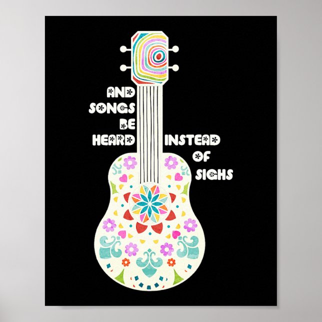 Sång ska lyssna på Godtrollteatern Fläkt Poster (Framsidan)