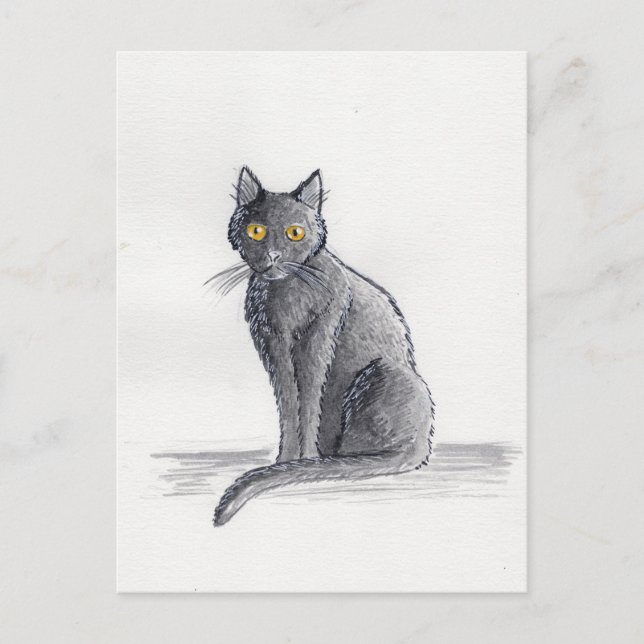 Sång Teckning - vykort (Framsida)