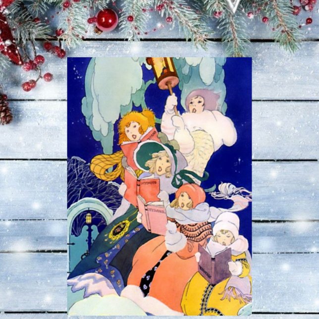 Sång till jul helgkort (Skapare uppladdad)