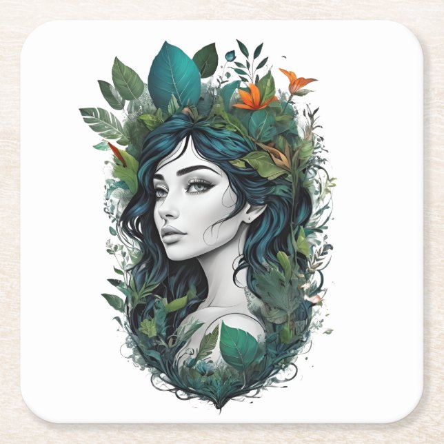 sång underlägg papper kvadrat (Framsidan)