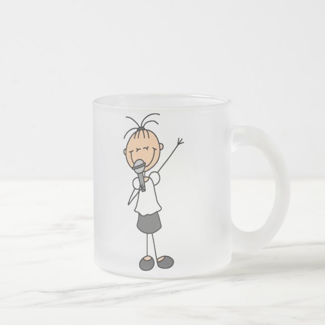 Sångande Klistermärkesfigur Mugg (Höger)