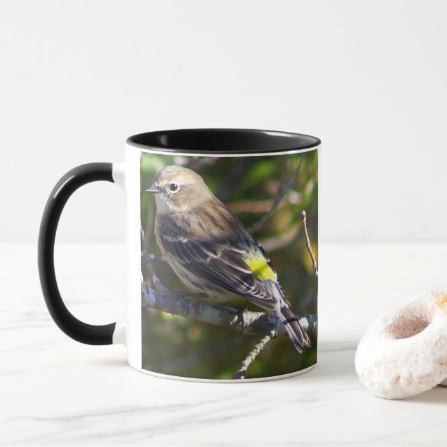 Sångare Fågel Foto Mugg (Med munk)