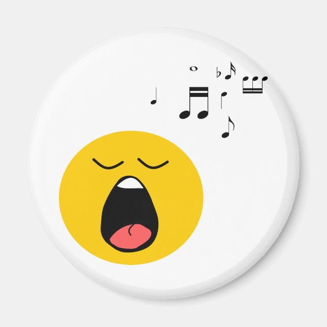 sångare magnet (Framsidan)