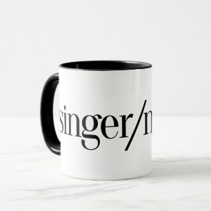 Sångare-/Moverkaffemugg Mugg