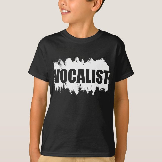Sångare T Shirt (Framsida)