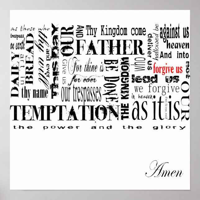 sångbön poster (Framsidan)