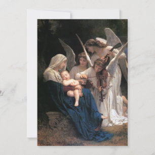 Sången av änglarna (1881) av Bouguereau
