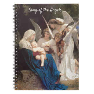 Sången av änglarna (1881) av Bouguereau Anteckningsbok