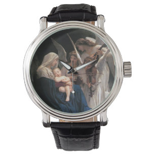 Sången av änglarna (1881) av Bouguereau Armbandsur