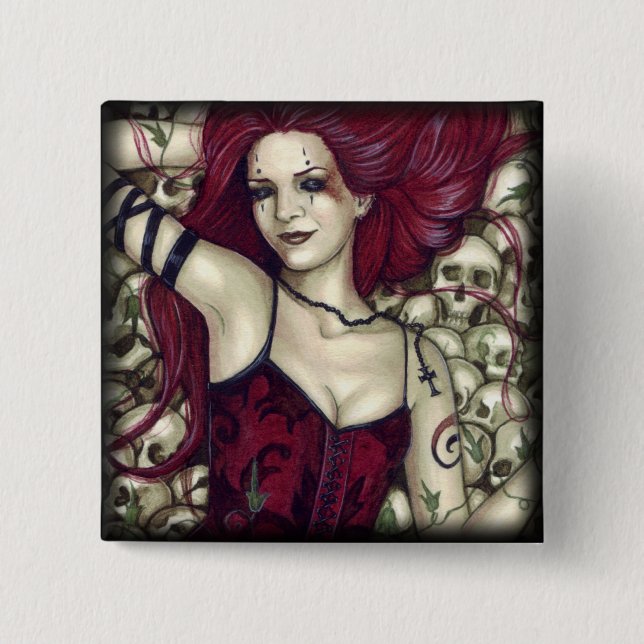 Sängen av döskallar knäppas knapp (Framsida)