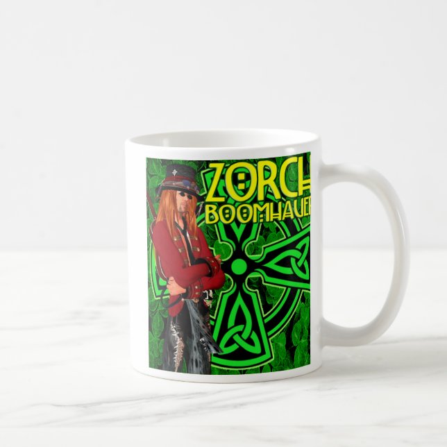 Sånger i nyckeln av den gröna kaffekoppen kaffemugg (Höger)