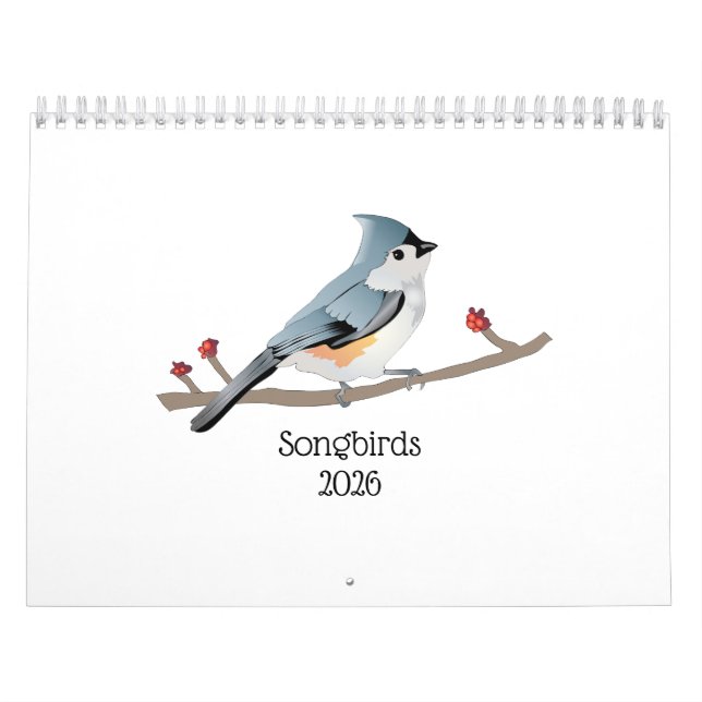 Sångfågelkalender Kalender (Omslag)
