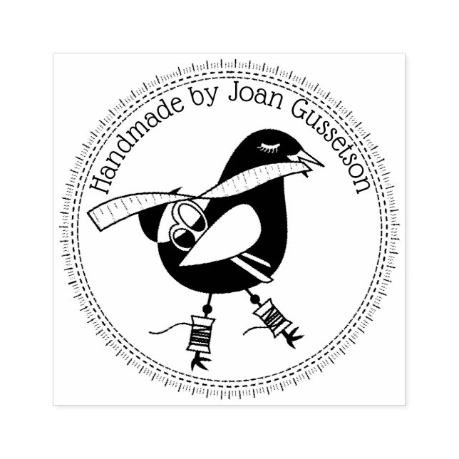 Sängfågelsim med handduk av kärlek frimärke stämpel (Tryck)