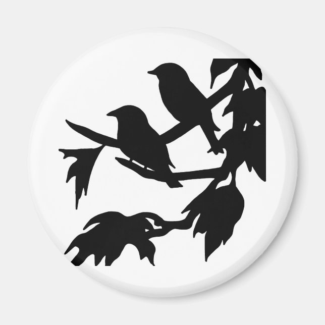 sångfåglar magnet (Framsidan)