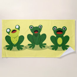 Sånggrodor - Beach Towel